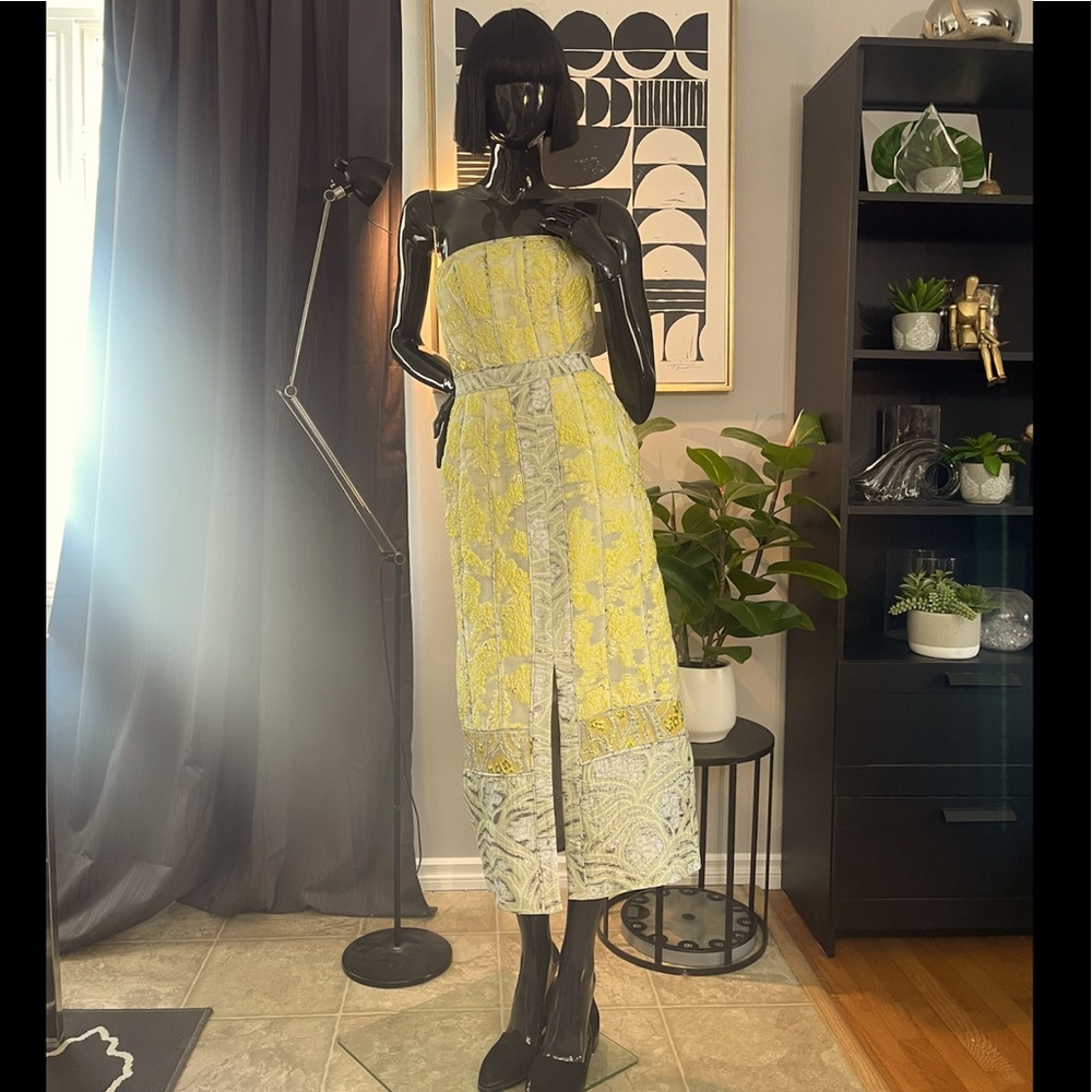 H&M Conscious Exclusive Limited Edition Jacquard-weaved Dress
